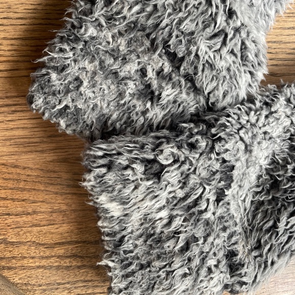 Original Weatherproof (M) gray sherpa fleece quarter zip - Picture 9 of 10